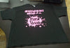 Black & Pink Shinobi Ninja Tee